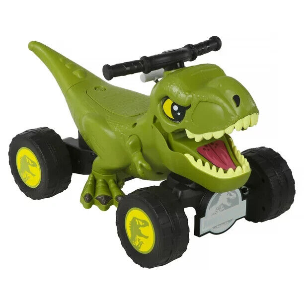 Roar into Fun with the T-Rex Ride On Toy for Toddlers and Kids - Dinosaur Power Car with 4 Wheels