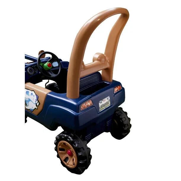 Roaring T-Rex Dinosaur Foot-To-Floor Toddler Truck with Sound Effects