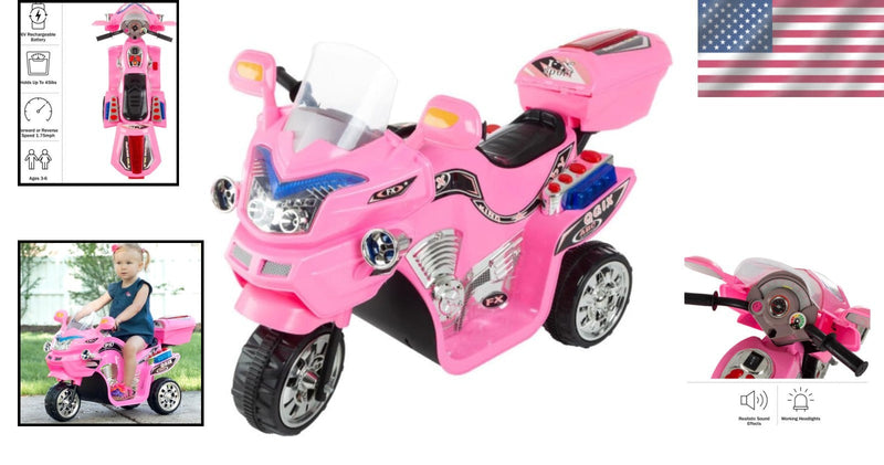 Electric 3-Wheel Trike for Kids Safe and Fun Ride