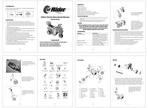 Rockin' Rollers Lil' Rider 3 Wheel Motorcycle Trike for Kids