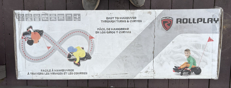 Night Hawk 12V Electric Ride-On Toy in Black and Red