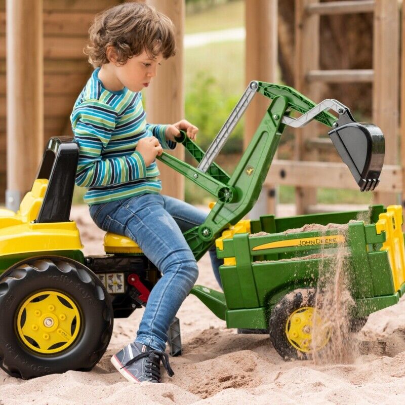 Rolly Toys John Deere Excavator Bucket Attachment for Hours of Fun