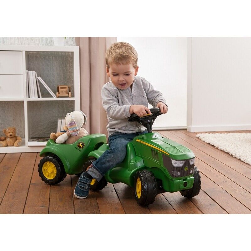 Rolly Toys John Deere Rider Tractor with Horn - The Perfect Playtime Companion!