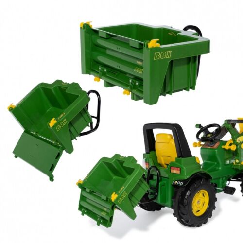 Rolly Toys John Deere Tractor Accessory: Rolly Box Attachment