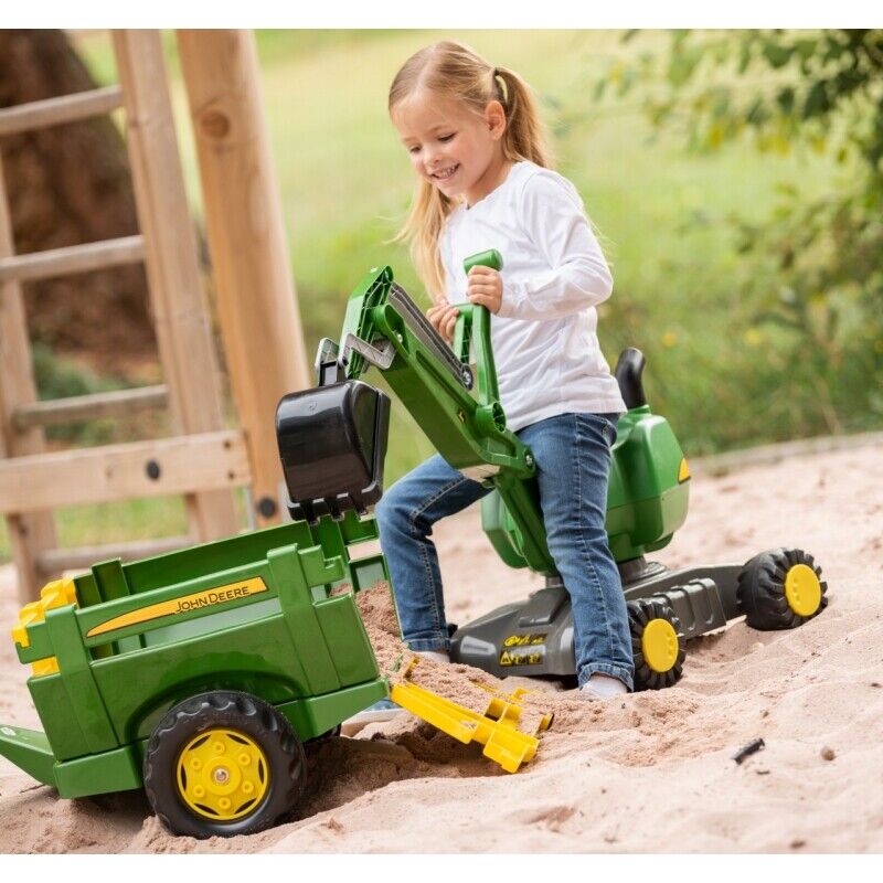 Rolly Toys rollyDigger John Deere Excavator: The Ultimate Self-Propelled Playtime Machine