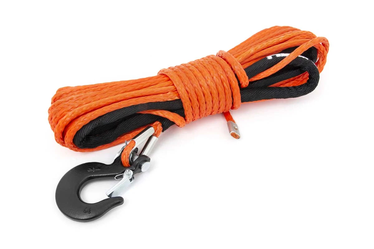 Rough Country 1/4in Synthetic Winch Rope UTV, ATV