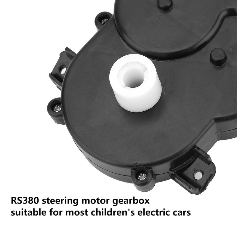 Electric Motor Gearbox and Steering Gear for Kids' Toy Cars (RS280)