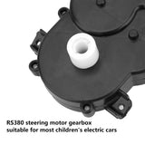 12V 9000RPM RS280 Motor Gearbox Steering Gear for Kids' Electric Toy Cars