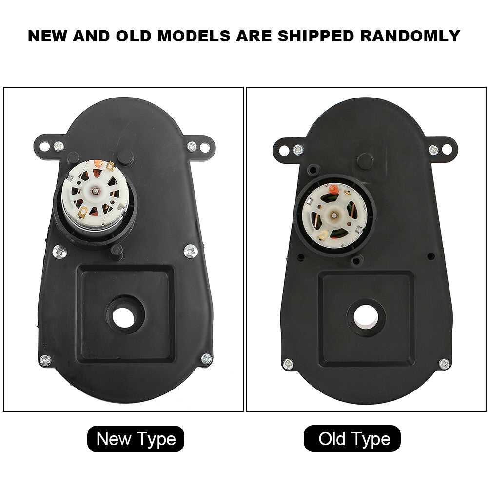 6V 5500RPM RS380 Electric Gearbox Motor for Kids' Steering Toy Car