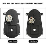 6V RS380 Electric Motor Gearbox with Steering Gear for Kids' Toy Cars