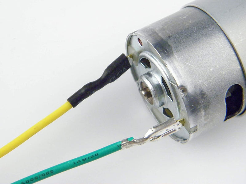 RS390 6V DC Electric Motor 16000RPM 12-Tooth Gear for Toy Cars