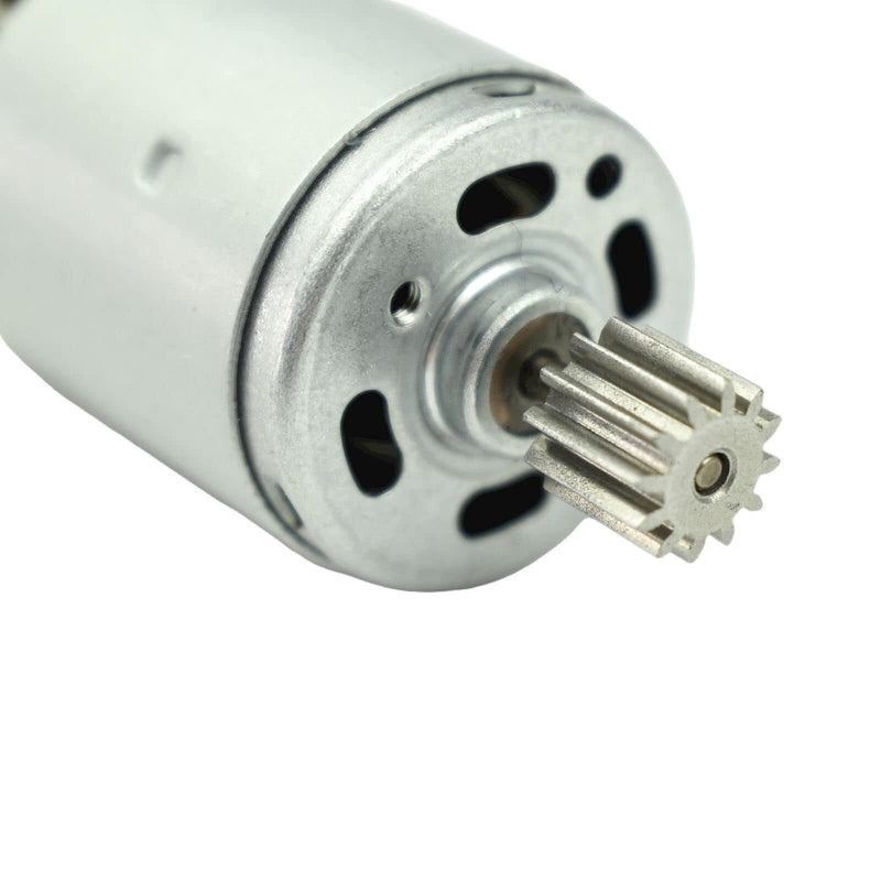 RS390 6V DC Electric Motor 16000RPM 12-Tooth Gear for Toy Cars