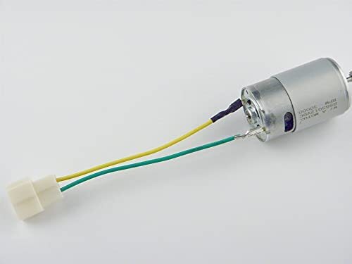 RS390 6V DC Electric Motor 16000RPM 12-Tooth Gear for Toy Cars