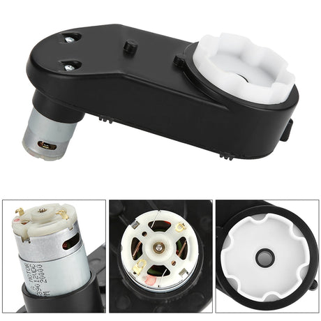 12V RS390 Electric Gearbox Motor 20000RPM for Kids Toy Cars