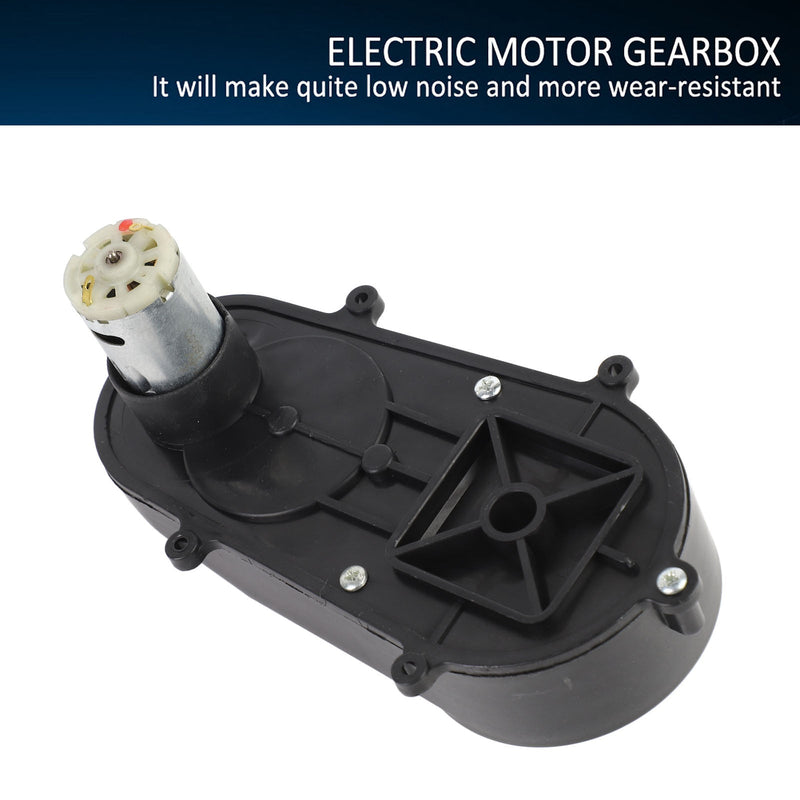 RS390 6V Electric Motor with Gearbox 18000RPM Replacement for Toy Cars