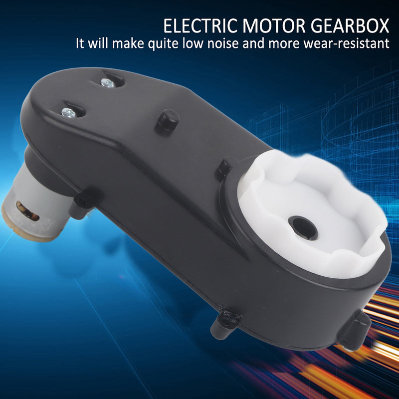 RS390 6V 18000RPM Electric Motor with Gearbox for Kids Toy Cars