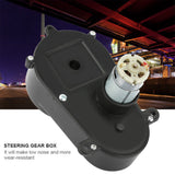Electric Motor and Gearbox with Steering for Kids' Toy Cars