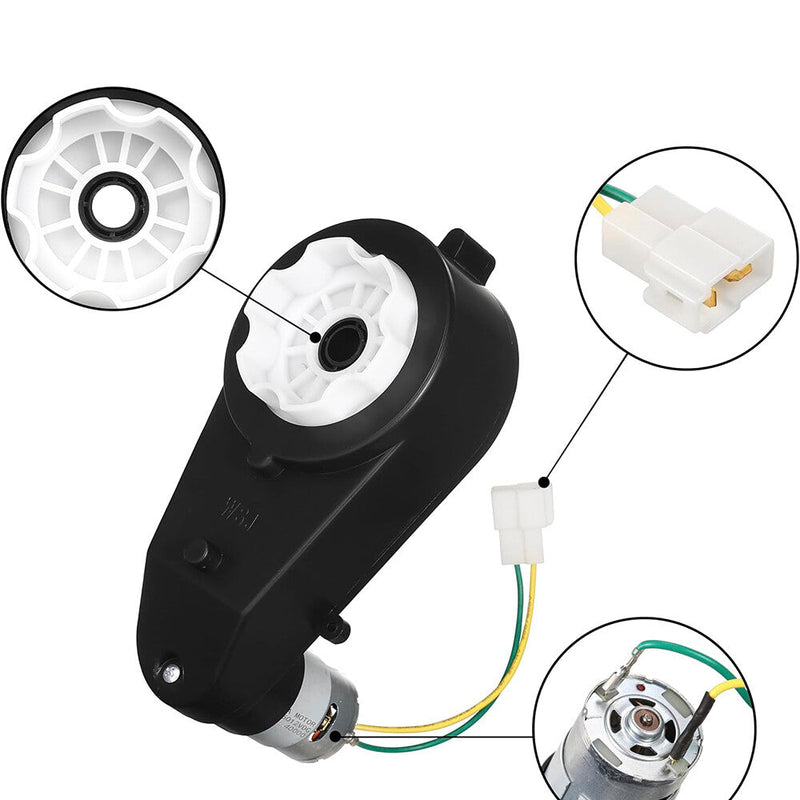 12V RS550 Electric Variable Speed Motorcycle Motor with Gearbox and Accessories Set