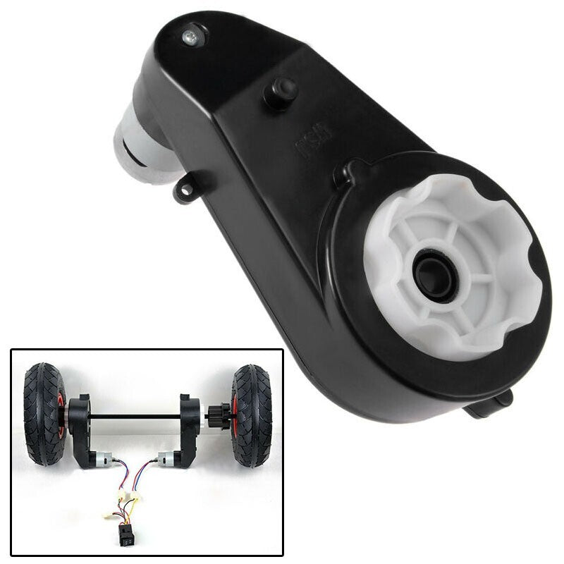12V RS550 Motor with 30000RPM Gearbox for Kids Ride-On Cars