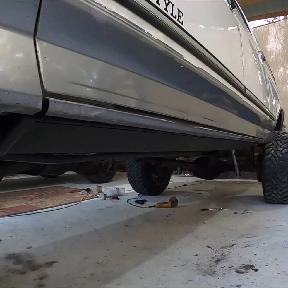 Overbudget OBS AMP Step Install Kit - 1986–1997 F-Series & Bronco Overbudget OBS