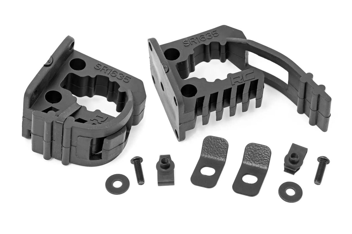 Rough Country Universal Rubber Molle Panel Clamp Kit 5/8-1 3/8 Inch 2-Clamps 99067