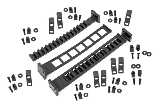 Rough Country Universal Rubber Molle Panel Clamp Kit Up to 15 Inch 2-Clamps 99066