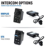 Rugged Radios '24+ YXZ 1000R Communication Kit with Bluetooth and Radio