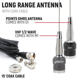 Rugged Radios '24+ YXZ 1000R Communication Kit with Bluetooth and Radio