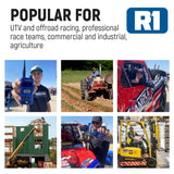 BUNDLE - Rugged R1 - Handheld Radio with Long Range Antenna and High Capacity Battery