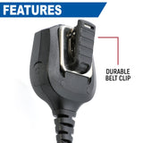 Rugged GMR2 PLUS - GMRS and FRS Two Way Handheld Radio with Hand Mic