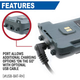 GMR2 and GMR2 PLUS Handheld Long-Lasting XL Battery