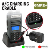 Great Outdoors Pack - Rugged GMR2 PLUS - GMRS and FRS Two Way Handheld Radios with Accessories