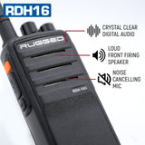 Rugged RDH16 - Business Band Two Way Handheld Radio - Digital and Analog