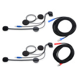 SUPER SPORT Wired Helmet and Cable Kit with Alpha Audio Speakers and Mic
