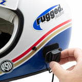 SUPER SPORT Wired Helmet Kit with Alpha Audio Speakers and Mic