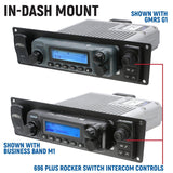 Rugged Radios RMAX Communication Kit with Rocker Switch Bluetooth and Radio