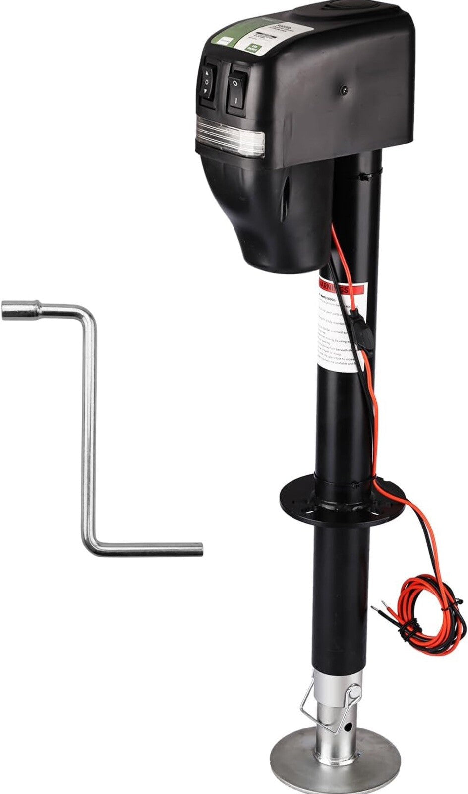 Upgraded 5000lbs Electric Power Tongue Trailer Jack for RVs