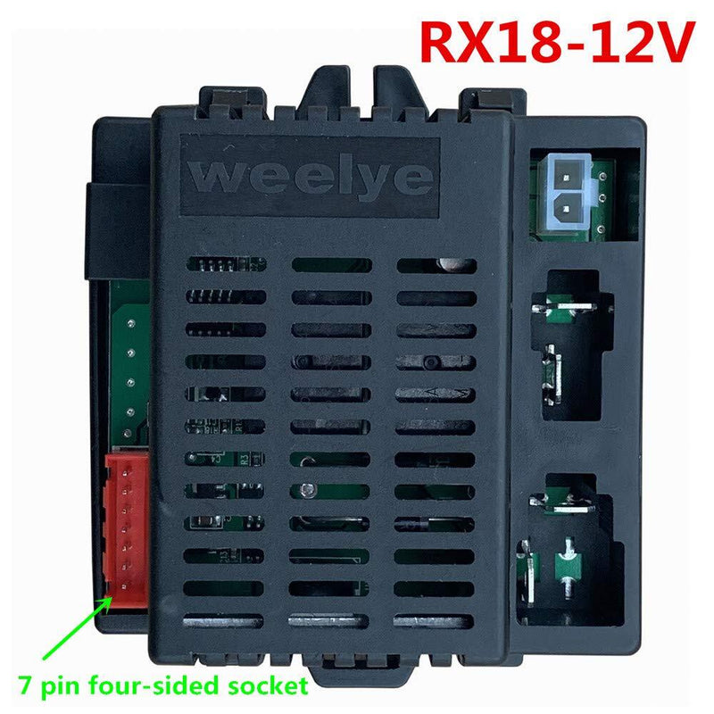 12V Kids Ride-On Car with 2.4G Bluetooth Remote Control and Rechargeable Battery