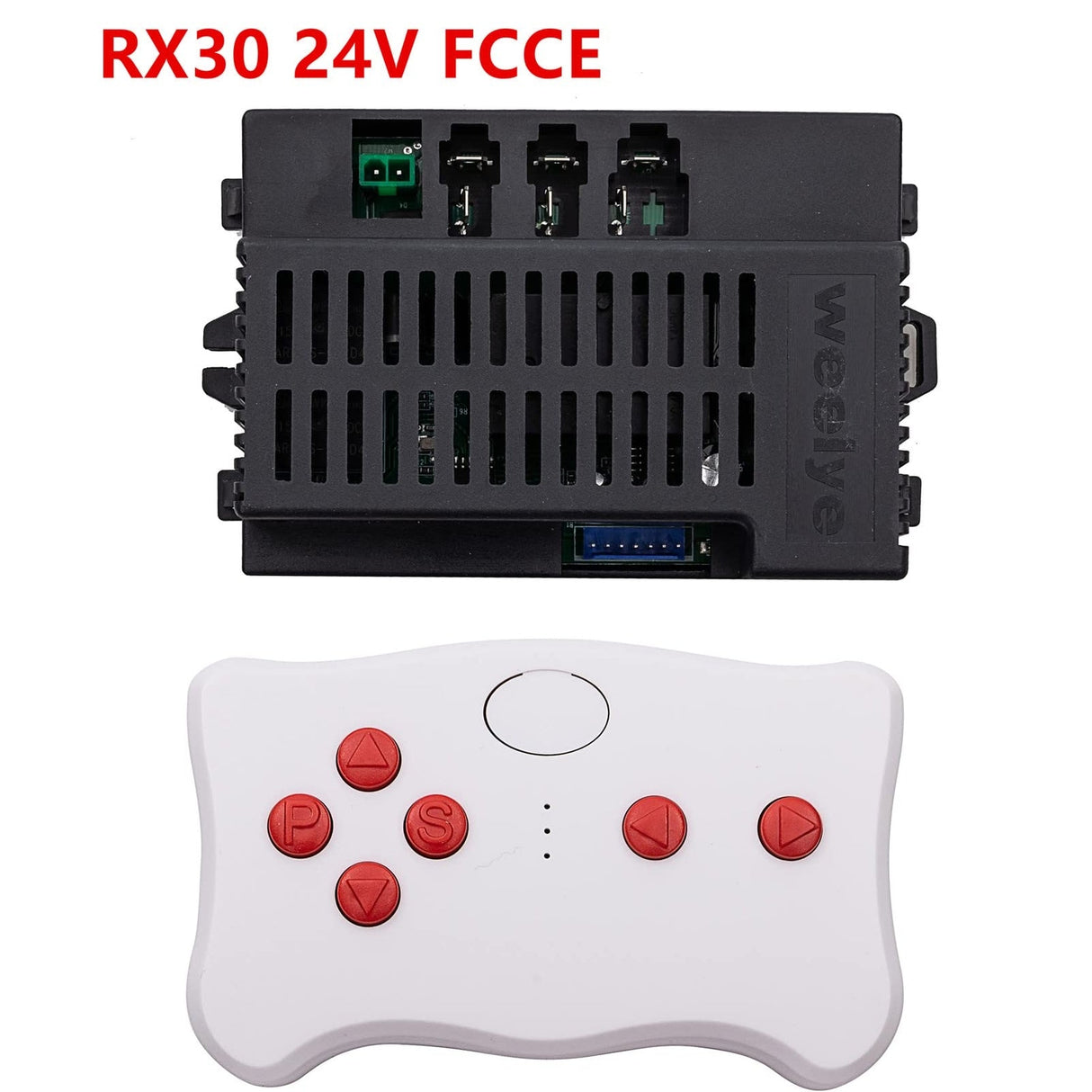 24V Kids Electric Ride-On Car with 2.4G Bluetooth Remote Control and Receiver