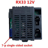 12V Receiver and Controller Box with Accessories for Children's Electric Ride-On Toys