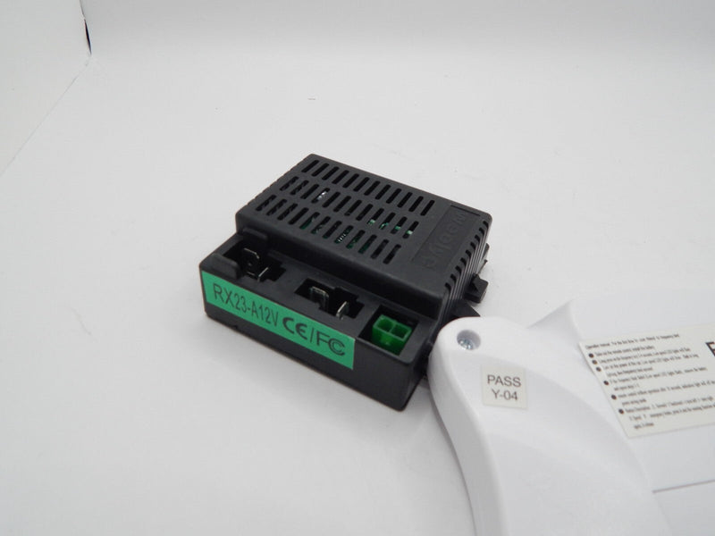 12V Kids Ride-On Car with 2.4G Bluetooth Remote Control and Receiver