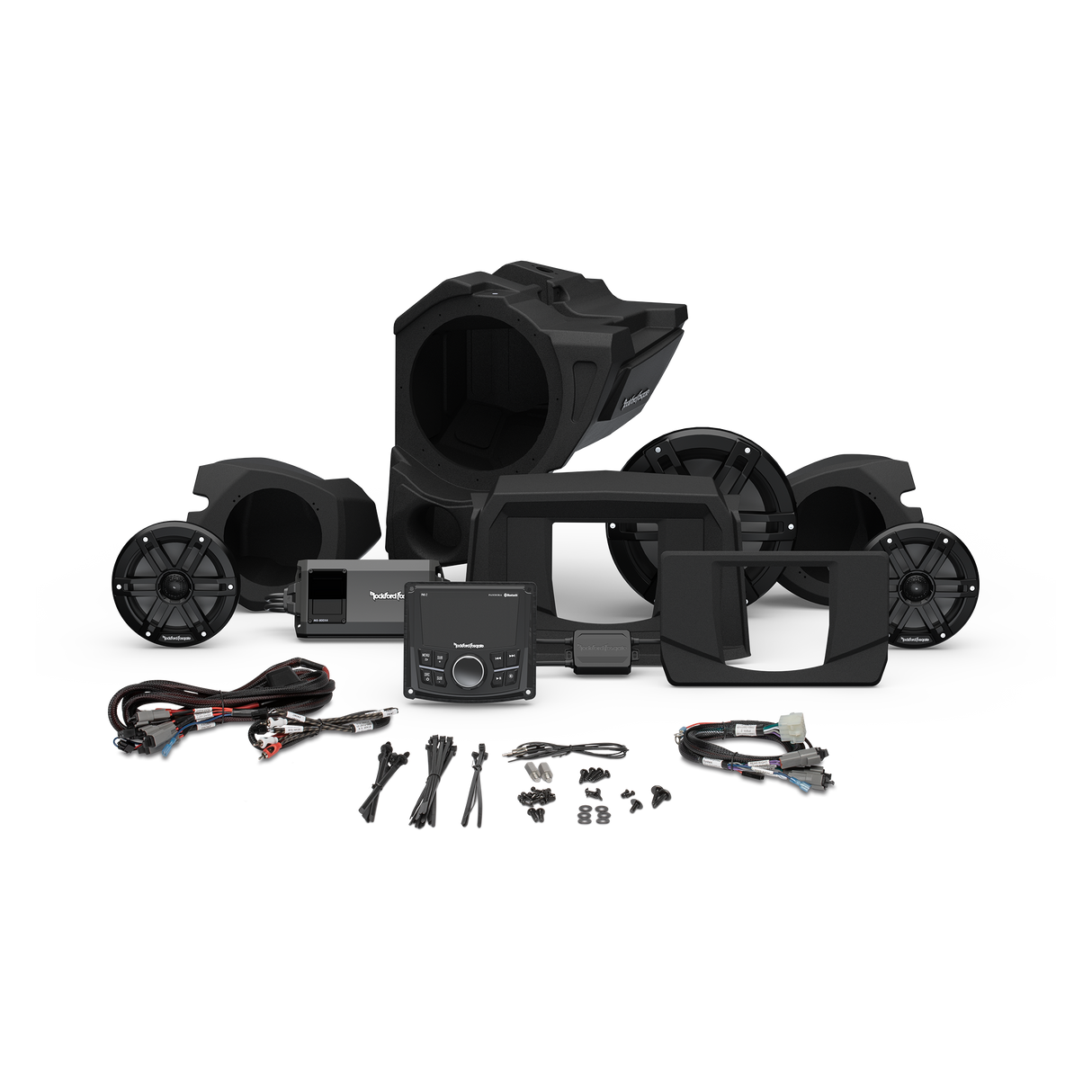 2014+ RZR Rockford Fosgate Audio Kit Color Optix Gen3 (Stage 3)