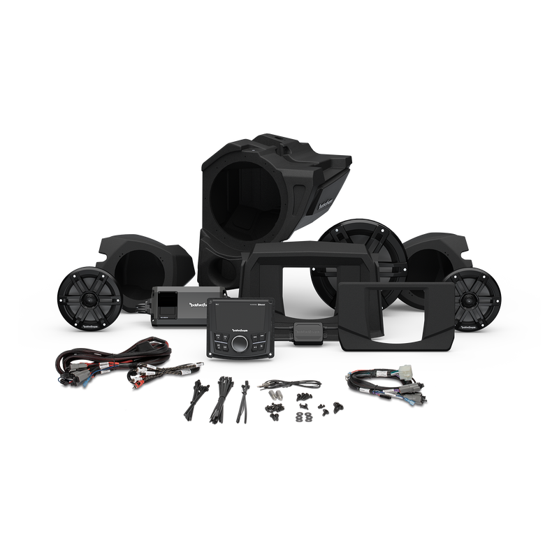 2014+ RZR Rockford Fosgate Audio Kit Color Optix Gen3 (Stage 3)