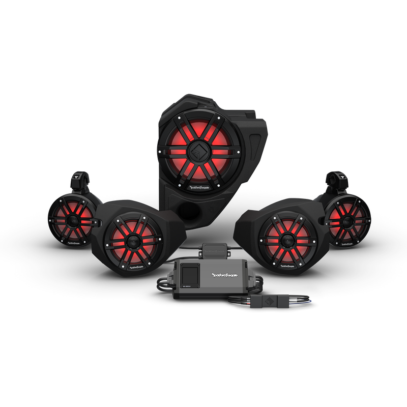 2014+ RZR-RC Rockford Fosgate Audio Kit Color Optix Gen3 (Stage 4)