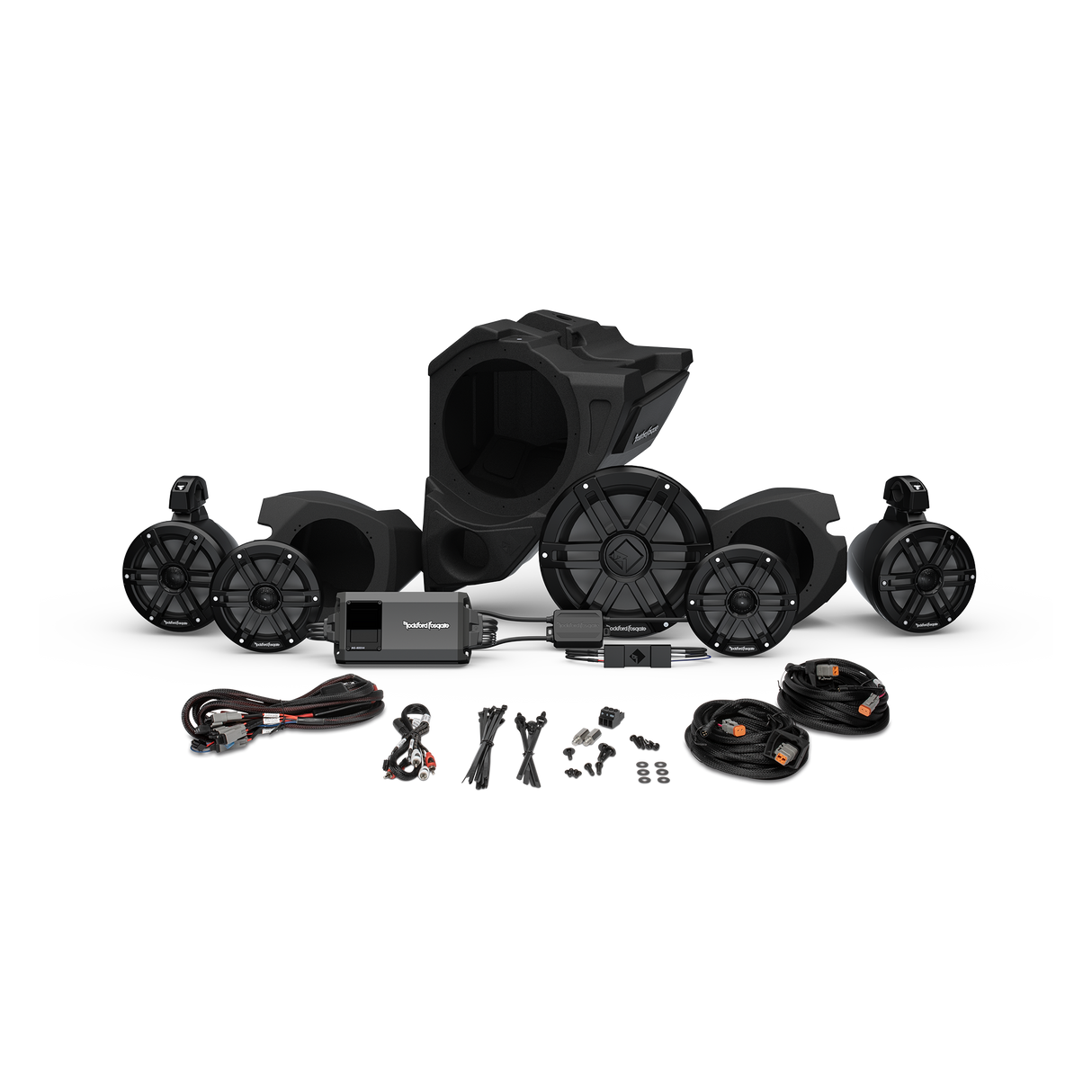 2014+ RZR-RC Rockford Fosgate Audio Kit Color Optix Gen3 (Stage 4)