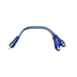 Audiopipe BMS-BLS-YM2F RCA Splitter 1 Male 2 Female Audiopipe