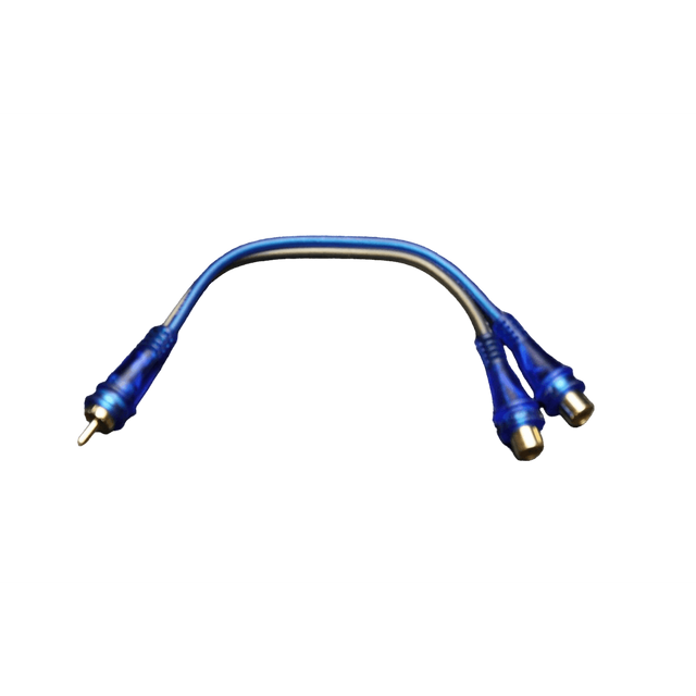 Audiopipe BMS-BLS-YM2F RCA Splitter 1 Male 2 Female Audiopipe