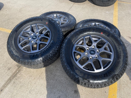 17" Ford Ranger OEM rims wheels tires Bronco N1WZ1007V 2023 2024 2025 2026 NEW Texas Truck Tire
