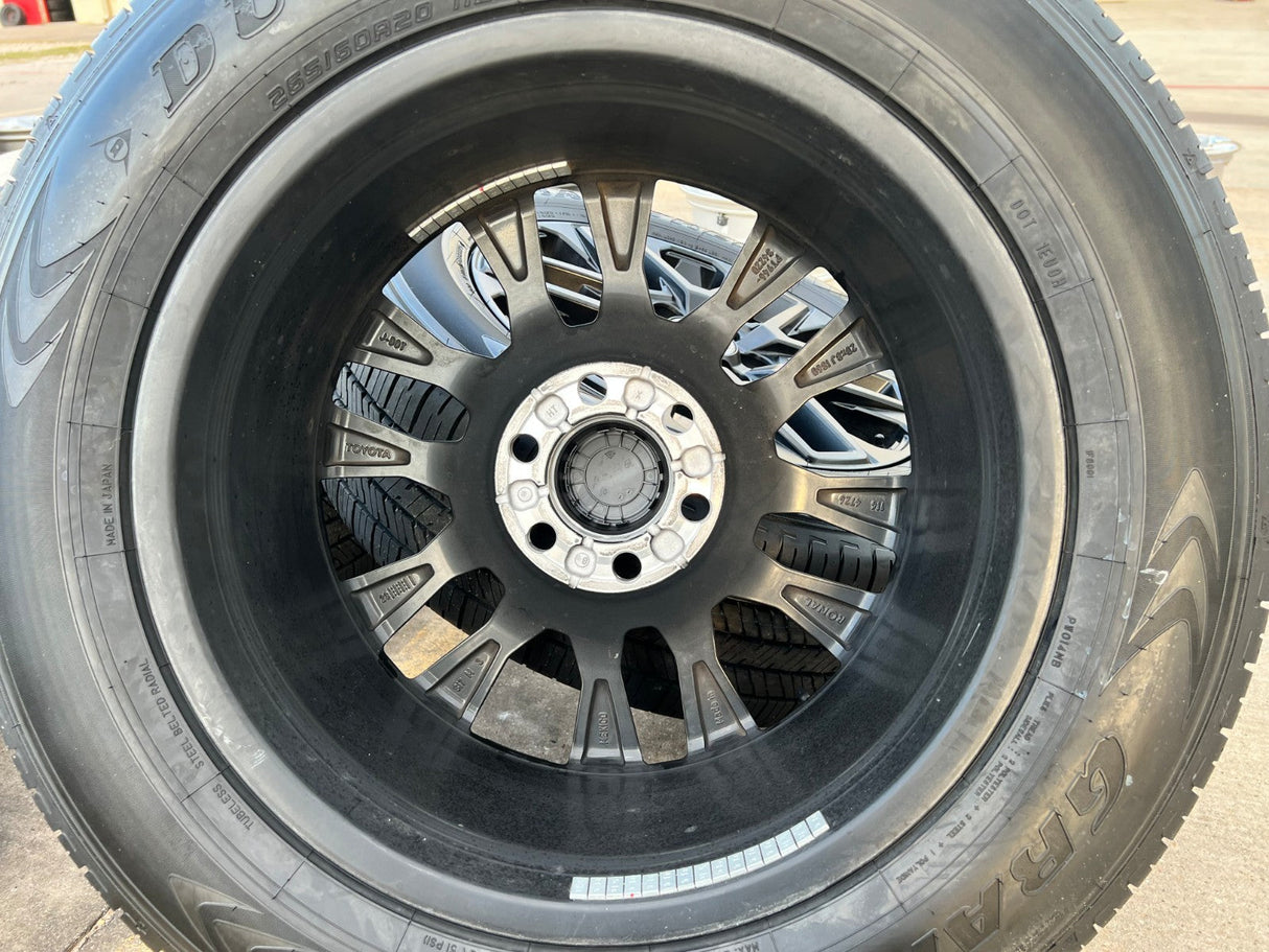20" Toyota Tundra TRD OEM wheels rims TSS 75276 95295 Sequoia 2024 2025 2026 NEW Texas Truck Tire
