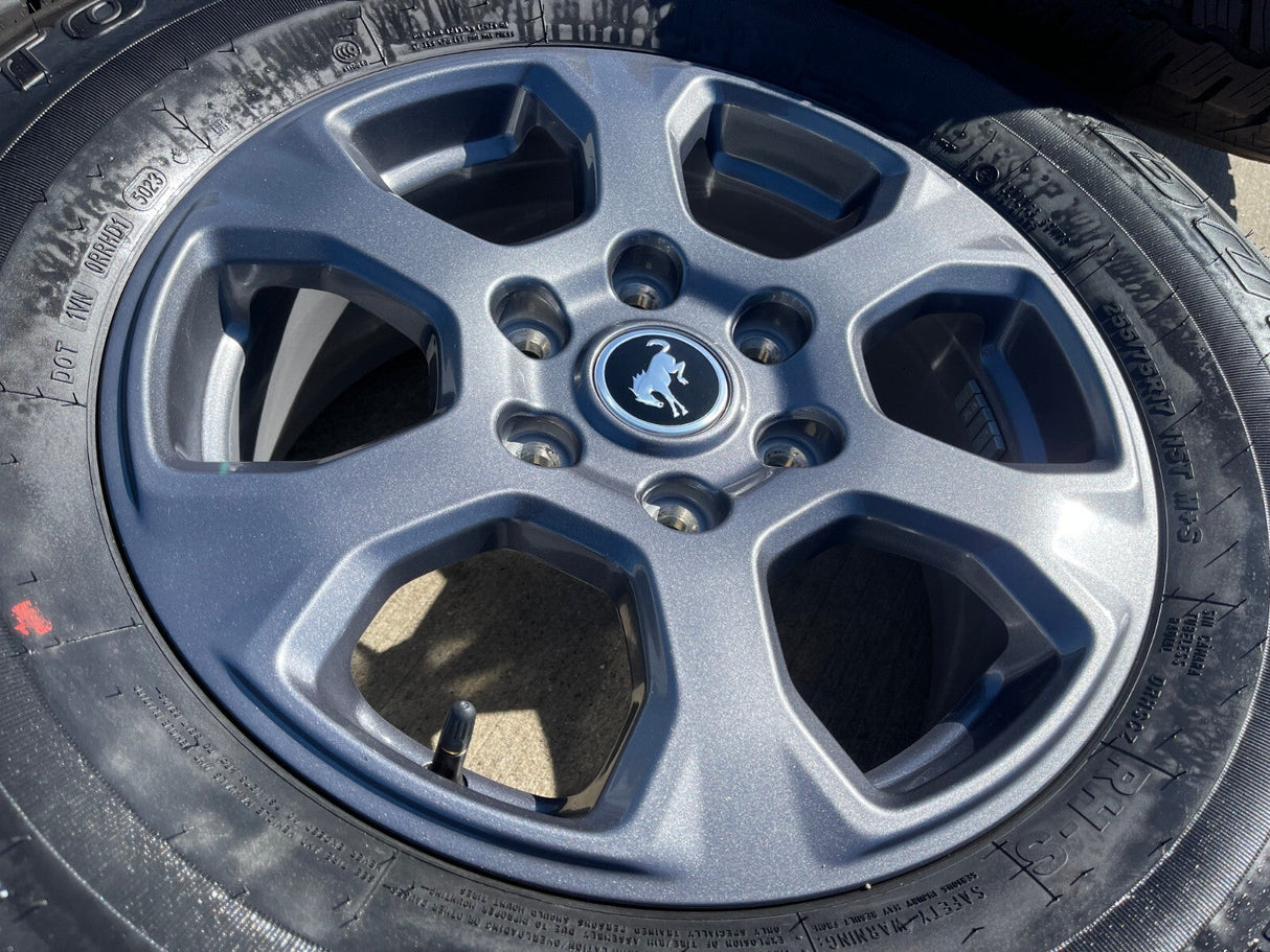 17" Ford Bronco Big Bend wheels rims 10384 OEM Ranger 2023 2024 2025 2026 NEW Texas Truck Tire